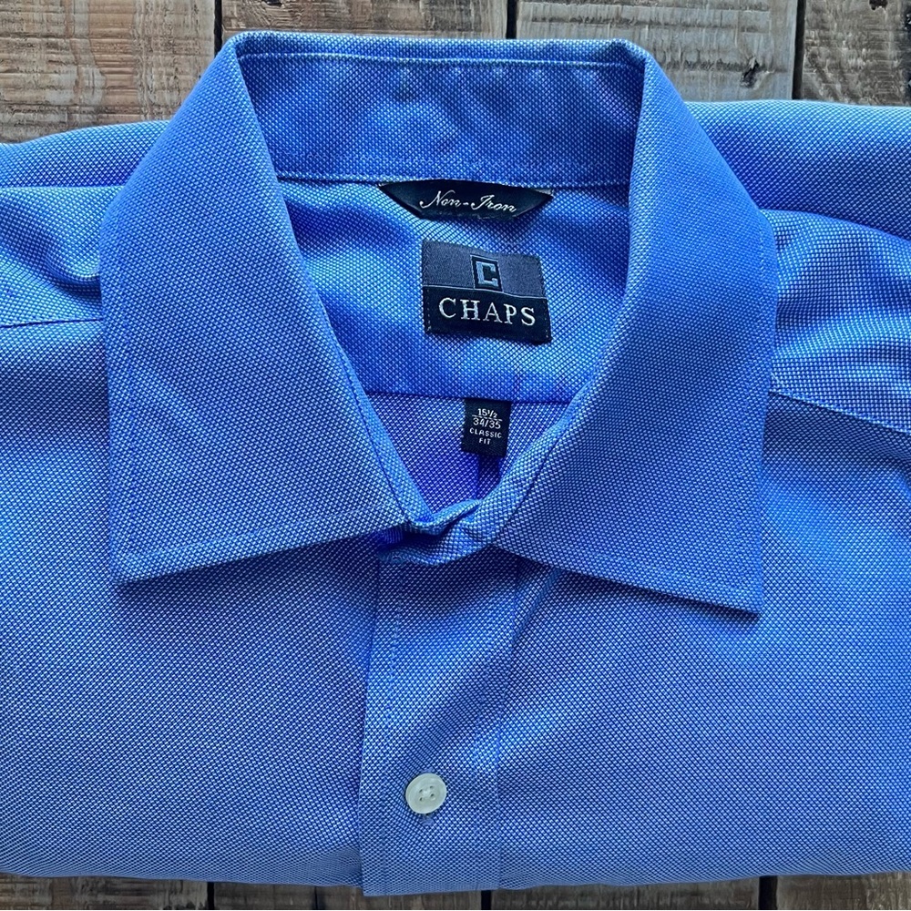 Chaps Non-Iron Classic Fit Dress Shirt
